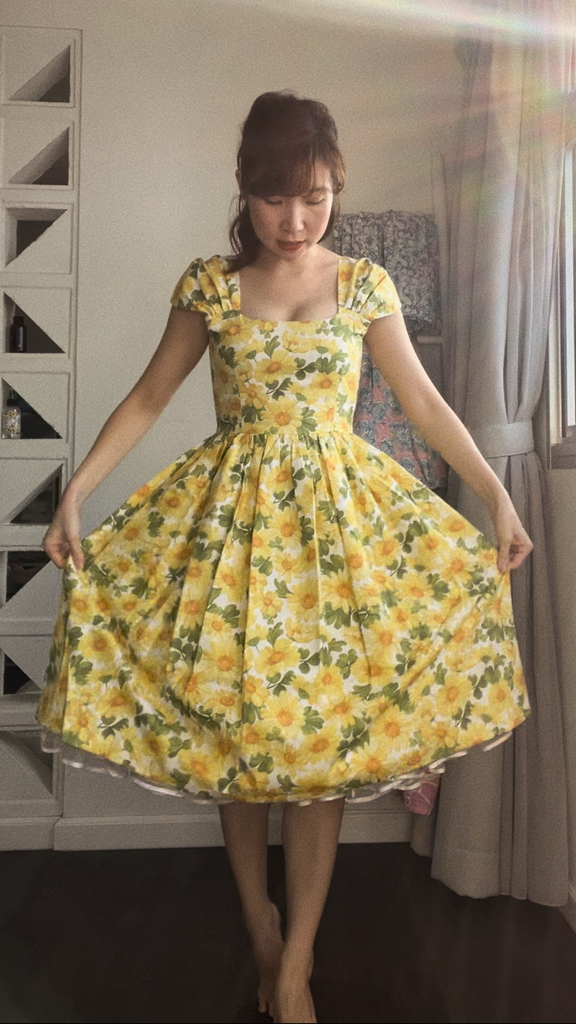 Harmon Swing Dress in Sunny Days