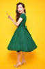 Lulu Belle Dress in Emerald