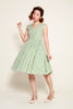 Kelly Swing Dress In Mint