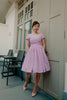 Lulu Belle Dress in Pink Gingham