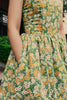 Hana Swing Dress in Green Tea Sakura